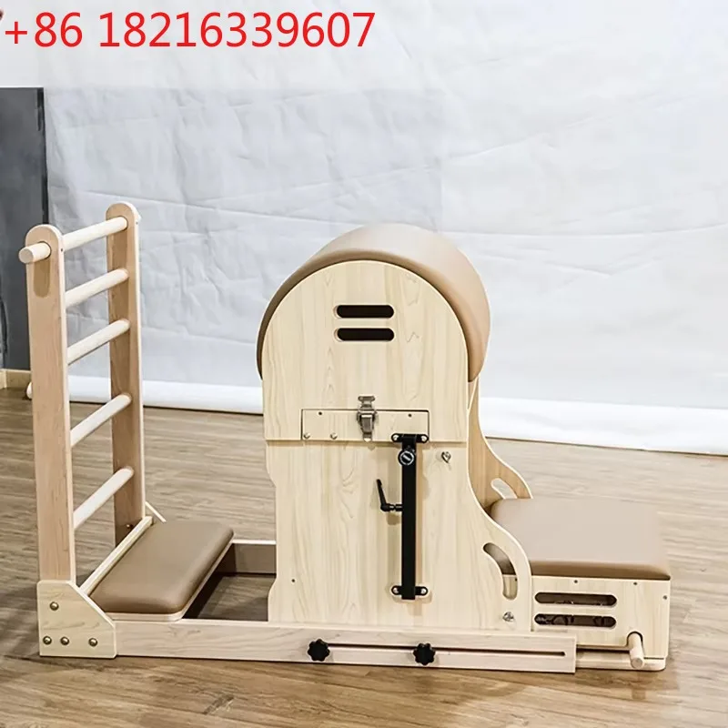 YAO YTYIN Queenlife Luxury Yoga Pilates Combo | Maple Wood Wunda Chair, Ladder Barrel & Adjustable Foot Bar