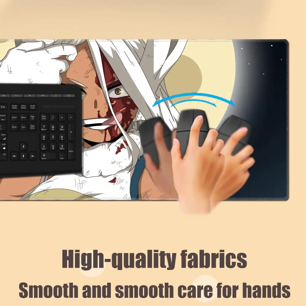 Mirko My H-Hero Academias 마우스 패드 만화 데스크 매트 키보드 오피스 액세서리 마우스 패드 고무 카와이 카펫 게이머 캐비닛 패드