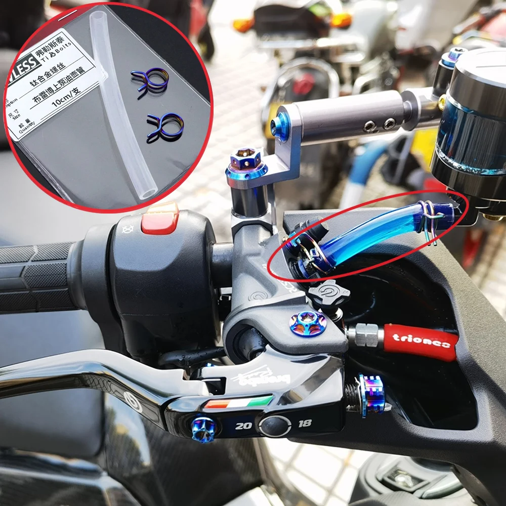 Lamlessti Gr5 tytanowy klips do Brembo RCS CC RCS Nissin Yamaha Nmax V1 V2 Xmax 300