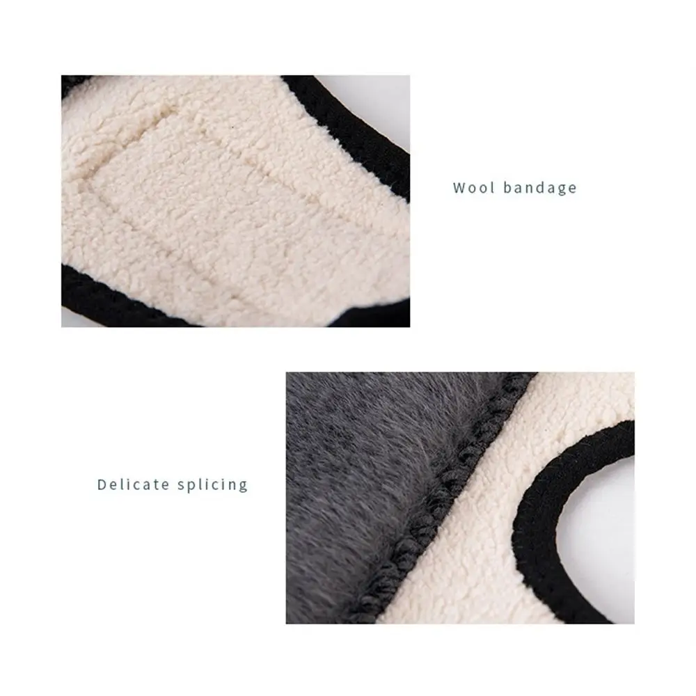 

Practical Cold Leg Knee Pads Thickening Winter Warm Knee Protector Soft Comfortable Breathable Kneepad for Women Men