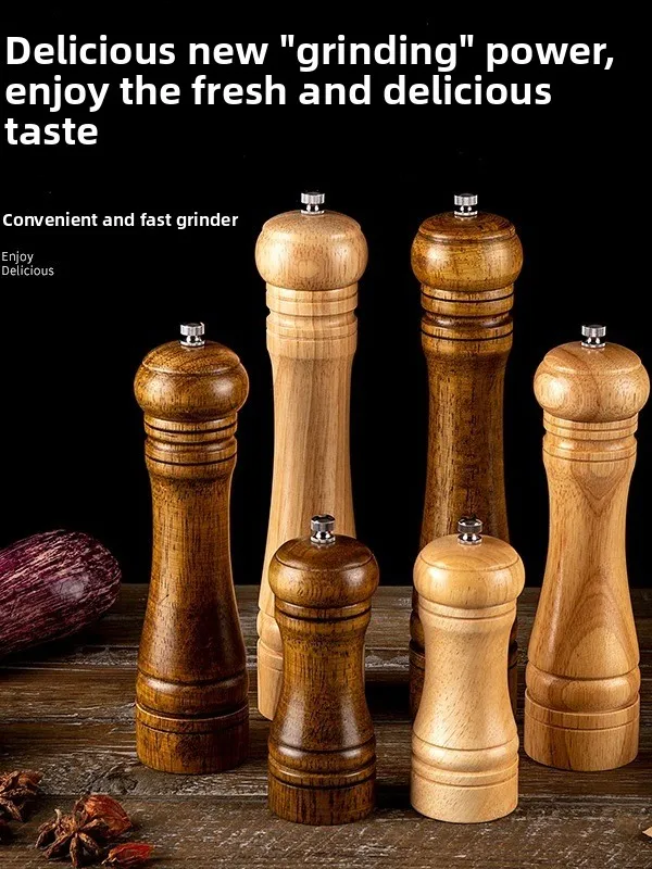 Manual pepper grinder grinding bottle pepper sea salt pepper grinding