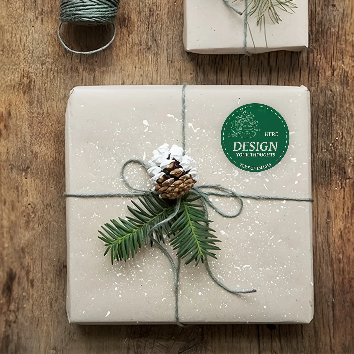 ملصقات مخصصة شعار شكرا لك تسميات ملصقات شخصية التعبئة والتغليف اسم حفل زفاف عيد ميلاد طباعة الملصق الخاص بك #3