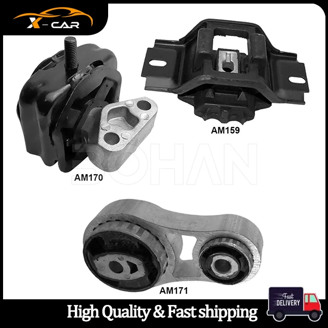 

PRC-1156 EM-90030 2S657M121AA 7N156P081AA 2N156P082CA 2N156F012NA 7S456038AA 2S656F012LA Engine Mount for Ford EcoSport 2.0