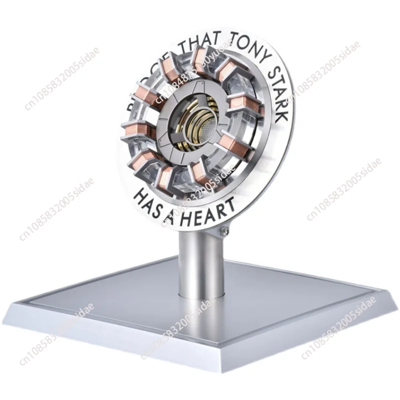 Magnetic levitation Iron Man reactor figurine office desktop creative black technology boy birthday gift