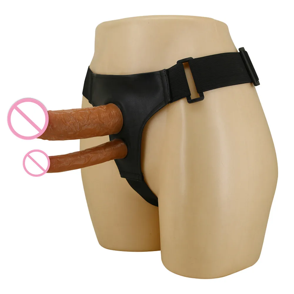 Hollow Strapon Anal Dildo Harness Penis Sleeve Vagina Stimulate Anus Dilator Buttplug Adult Sexy Sex Toys For Women Men Gay 18+