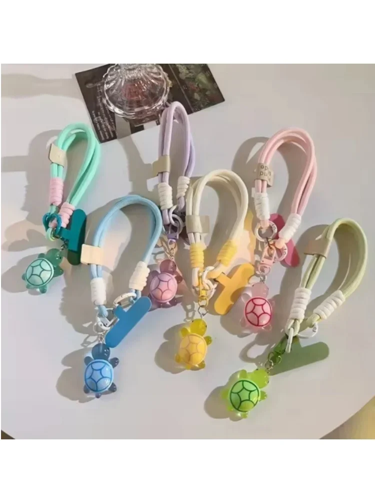 Lanière de téléphone portable solide à la mode, décoration suspendue, corde torsadée, pendentif Anti-perte, sangles courtes de poignet pour tous les étuis de téléphone