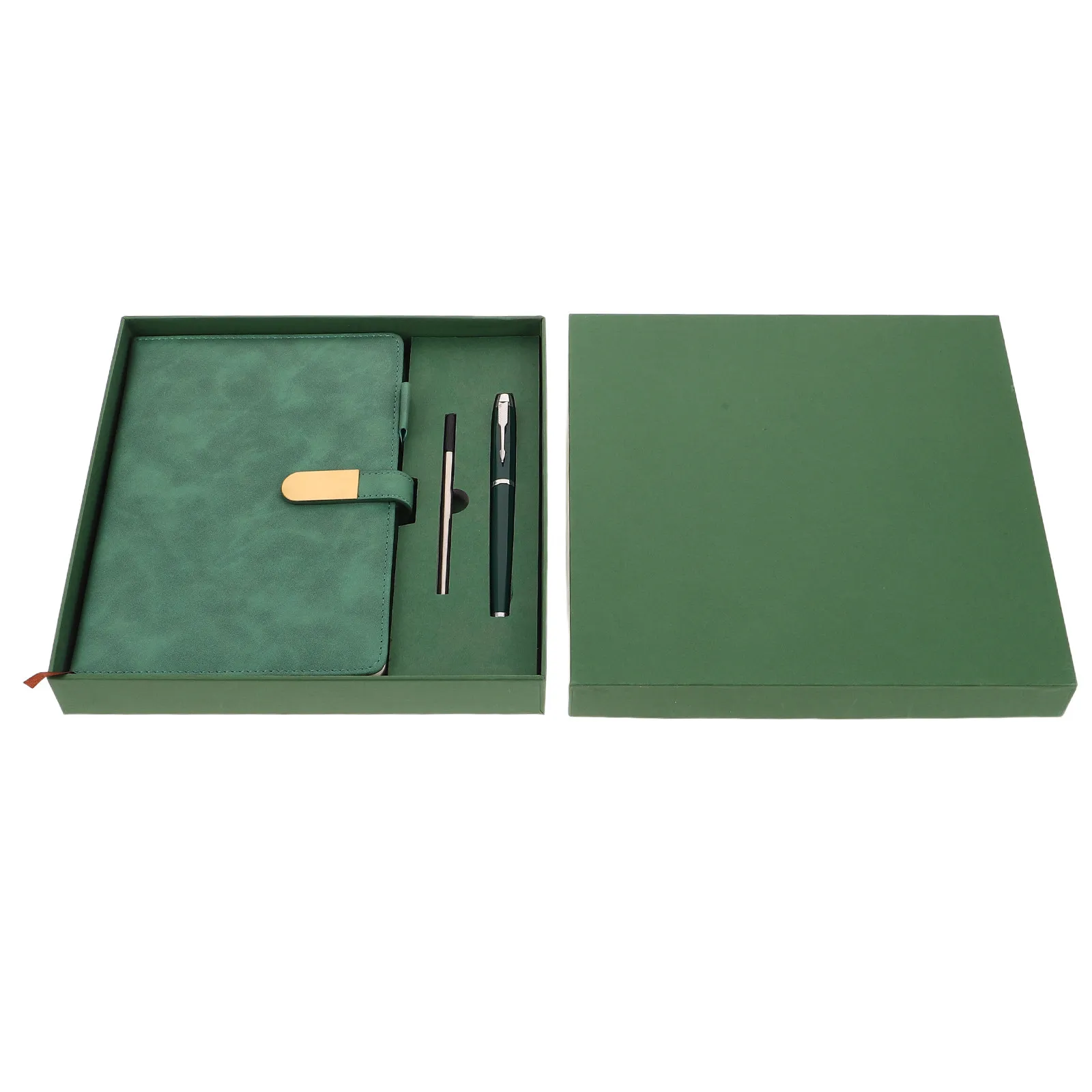 Portable Business Notebook Set A5 Office Meeting Notes Paper Elegant Design Corporate Writing Journal