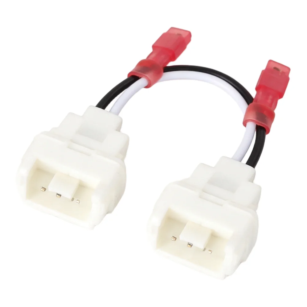 2 Piece ABS Plastic Speaker Adapter for Kia Rio 2018 Designed to Preserve Factory Wiring Routing and Protection Features