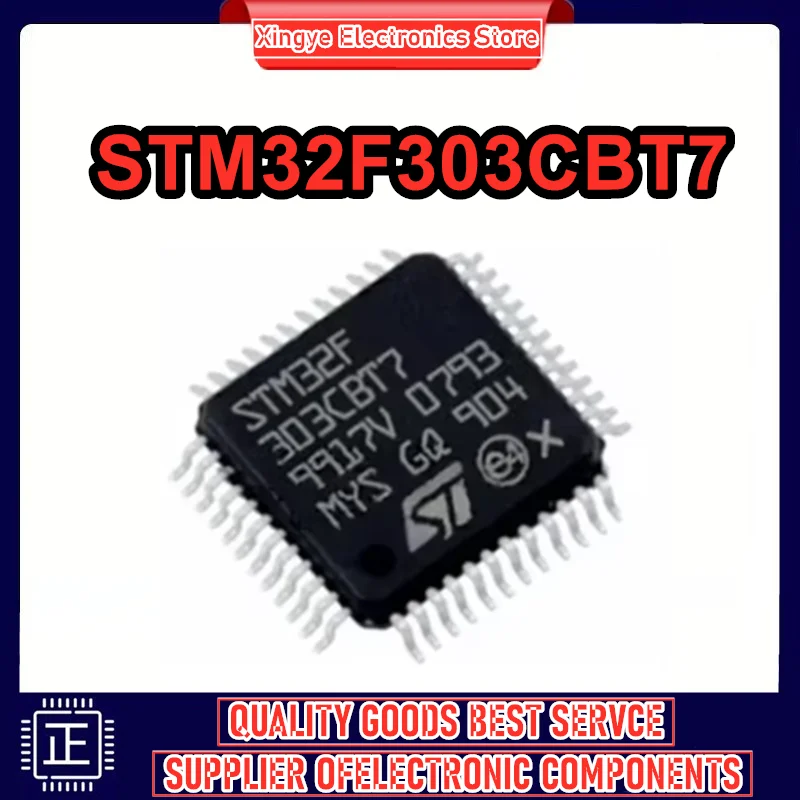 

STM32F303CBT7 STM32F303CBT STM32F303CB STM32F303C STM32F303 STM32F STM32 Микроконтроллер IC MCU Chip LQFP48 В наличии 100% новый оригинал