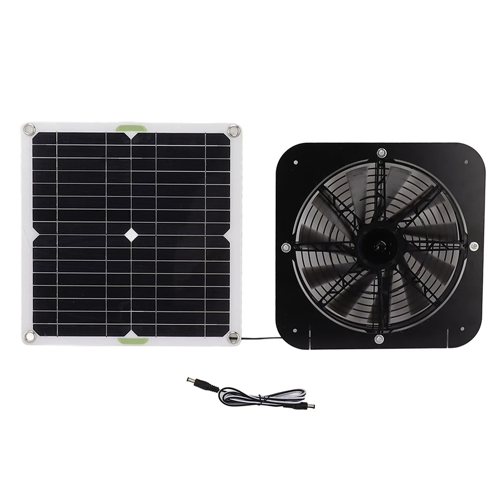 

Greenhouse Solar Fan Kit Solar Powered Ventilator Fan Effective Cooling Efficient And Effective Cooling Portable And Waterproof