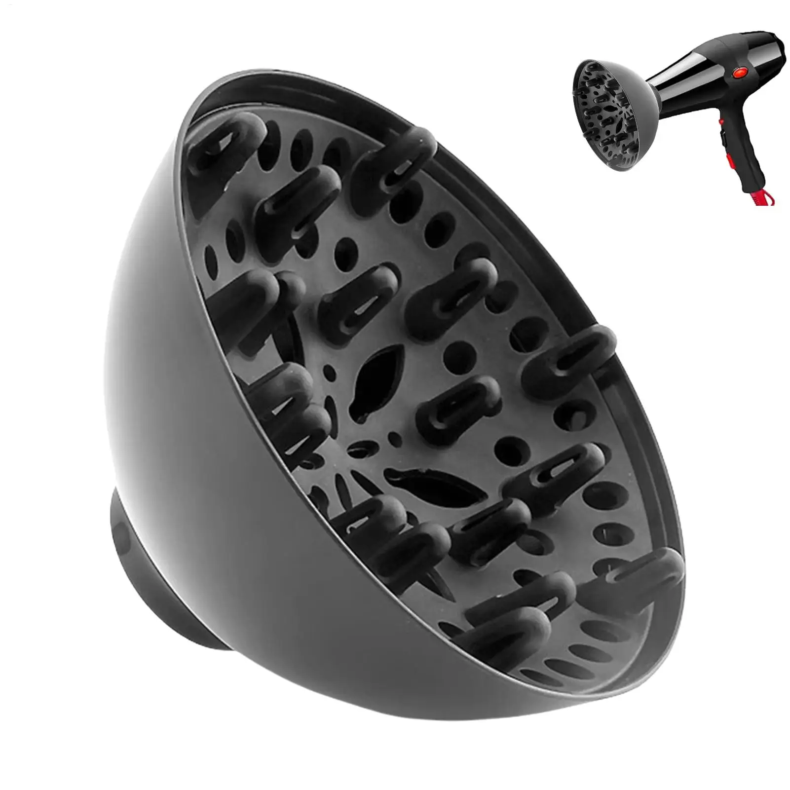 Adjustable Curly Hair Diffuser Professional Hair Styling Curl Dryer Diffuser Hairdressing Blower Styling Salon Curly Tool