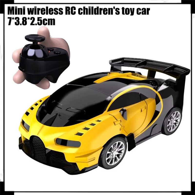 1:64 Remote Control Car Mini Rocker Wireless Alloy Drop Resistant Children'S Toy Car Charging Electric Racing Racing Toy Gift