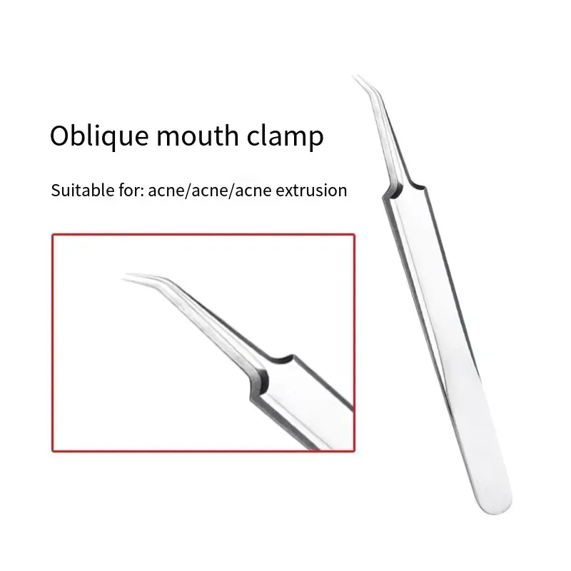 حب الشباب إبرة الملقط ضوء البثرة عيب البثور إزالة وأشار بيند رئيس أدوات العناية بالوجه حب الشباب النازع الجمال الصحة #5