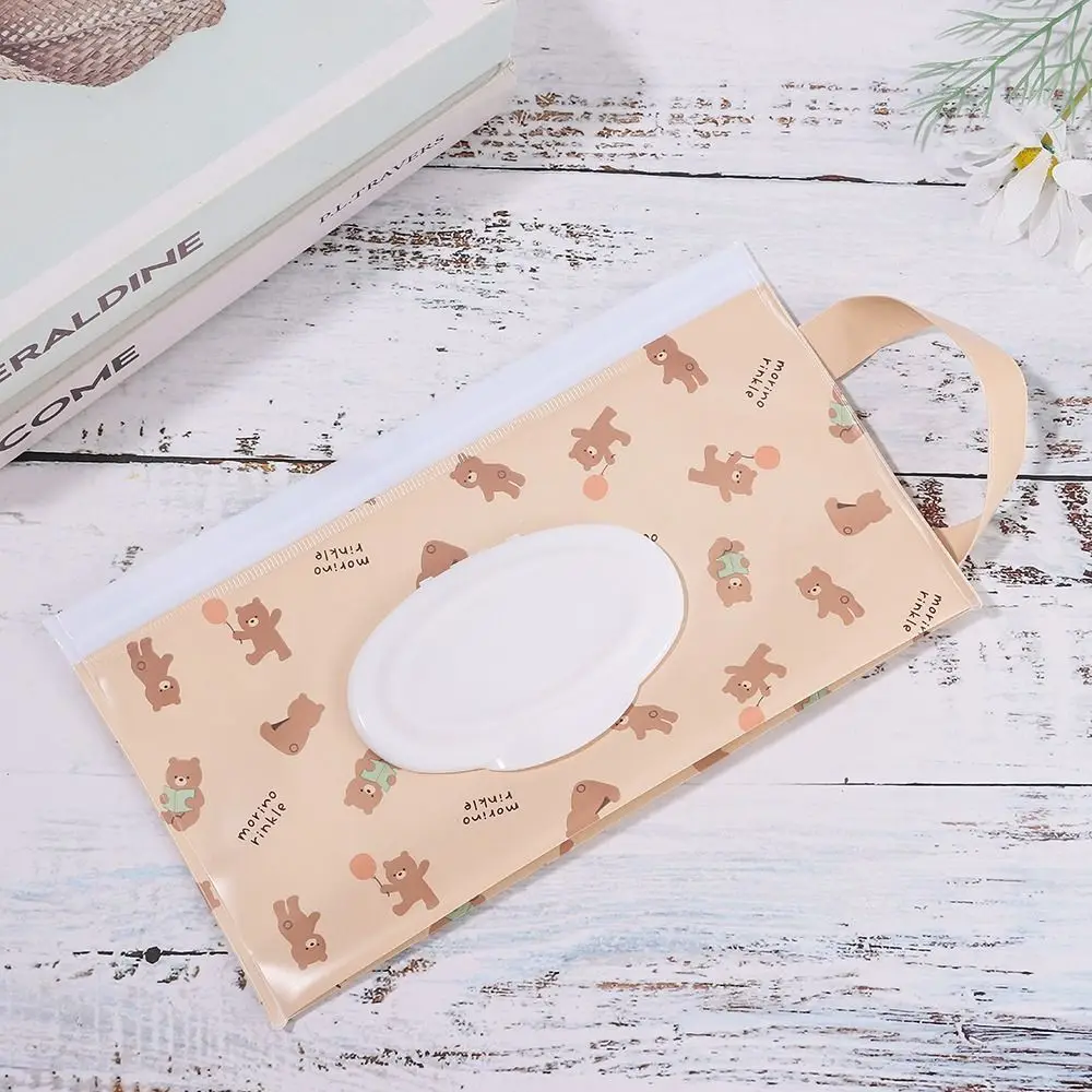 Herbruikbare Eva Natte Doekjes Zak Flip Cover Met Gesp Tissue Box Nat Doekje Baby Product