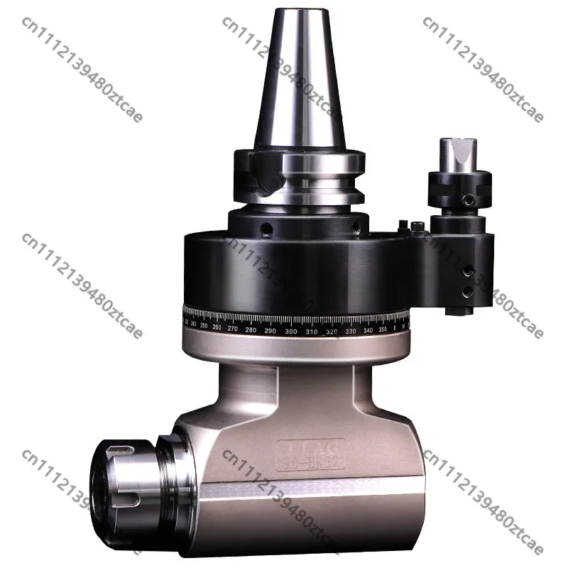 High Rigidity BT40 BT50 ER32 90 Degree Angle Milling Head for Vertical Machining Center Side Processing