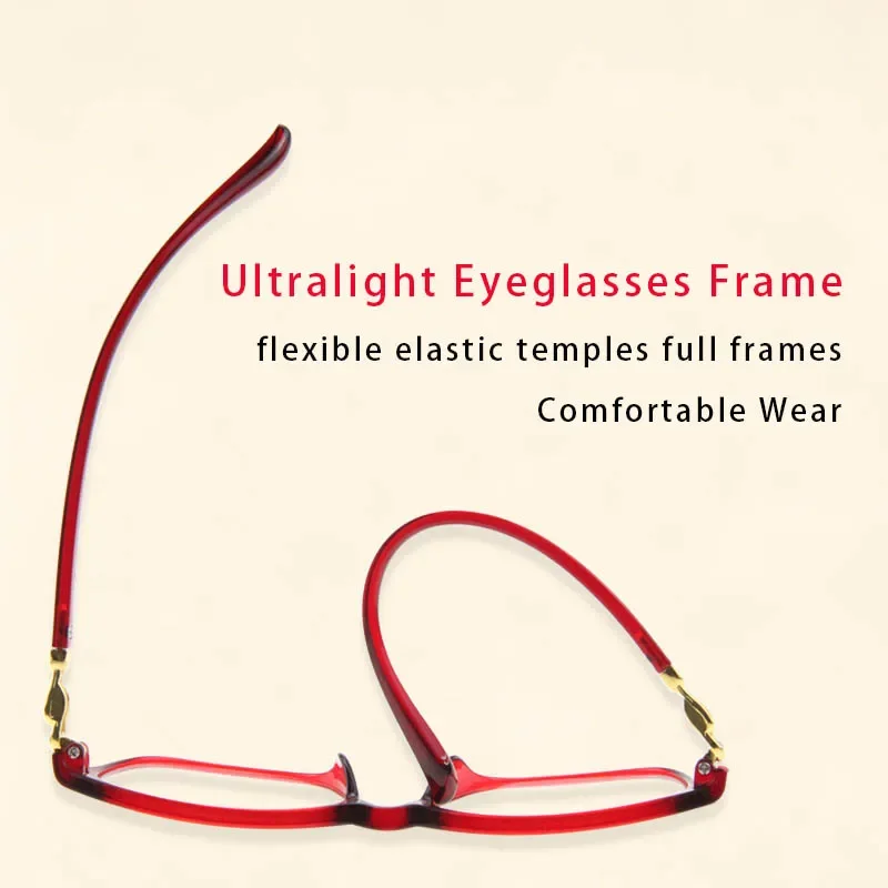 Anti Blue Ray Anti-fatigue  Reading Glasses Ultra-Thin Hard & Multi-coated Lens（HMC） Magnifying Presbyopic Eyeglasses for Women