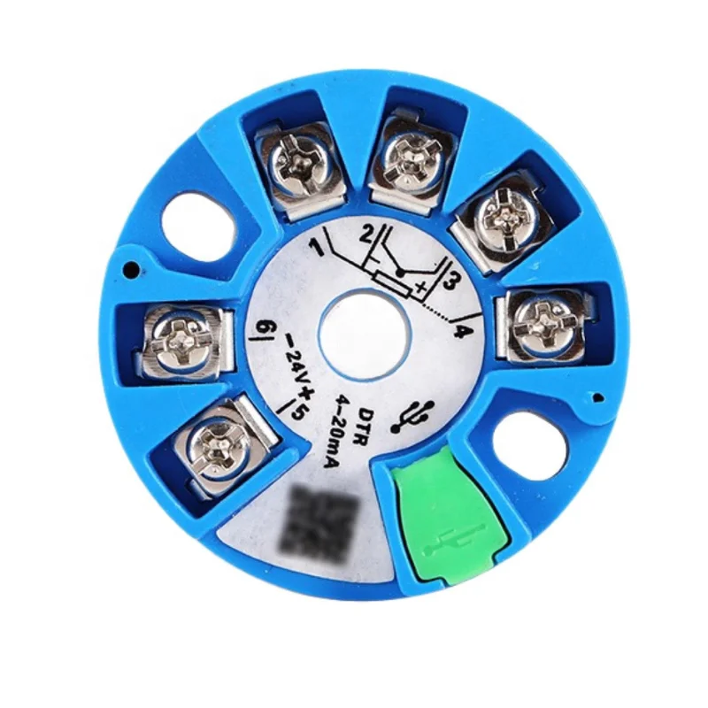 

2026 4-20mA Intelligent Integrated Thermocouple Universal Insulated Head Temperature Transmitter Module HART Protocol ABS OEM