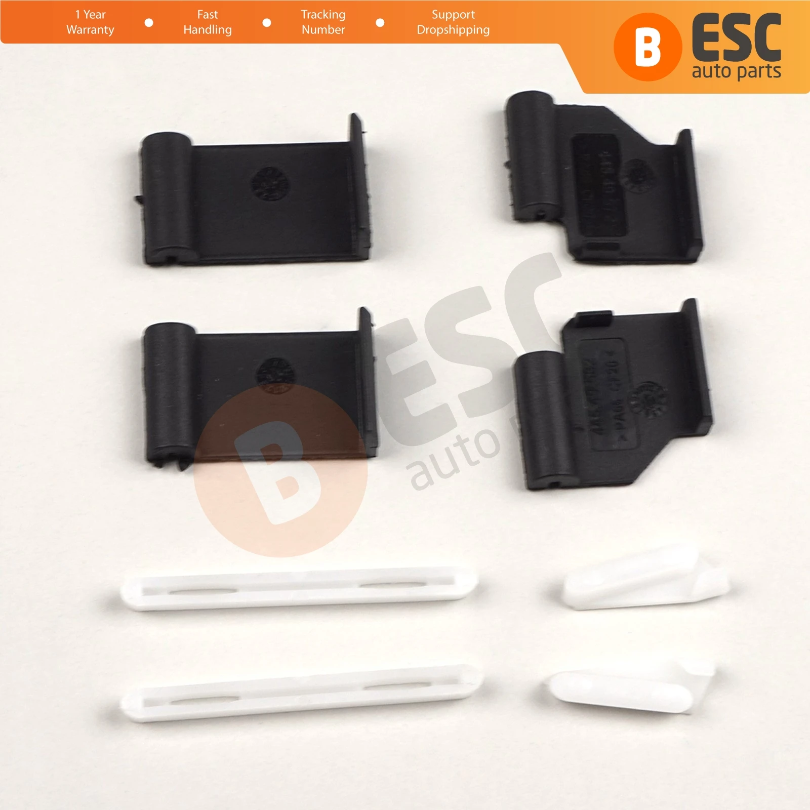 ESC Auto Parts ESR540 8 Pieces Sunroof Repair Kit for BMW X5 E53 and X3 E83 2000-2006 Fast Shipment Ship From Turkey