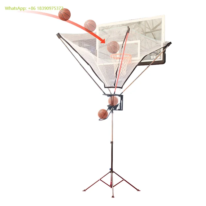 Wholesale Basketball Rebounder Net Return System Portable Shot Trainer Rebound Shot Trainer Basketball Training Equipment