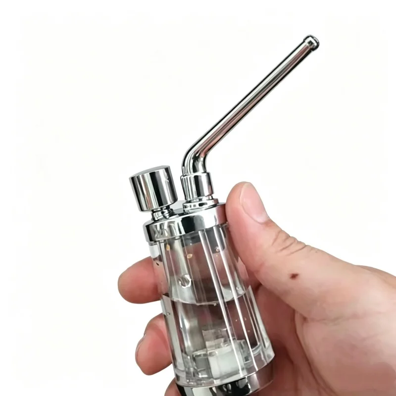 Portable Mini Water Pipe 2026 New Popular Bottle Tobacco Pipes Health Gift Metal Tube Filter for Smoking