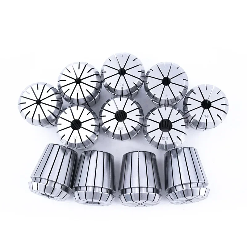 Imagem -03 - High Precision er Collet Grupo Suporte de Ferramentas Fixação Mola Colete Chuck Er11 Er16 Er20 Er25 Er32 Er40 0005 Milímetros 0008 Milímetros