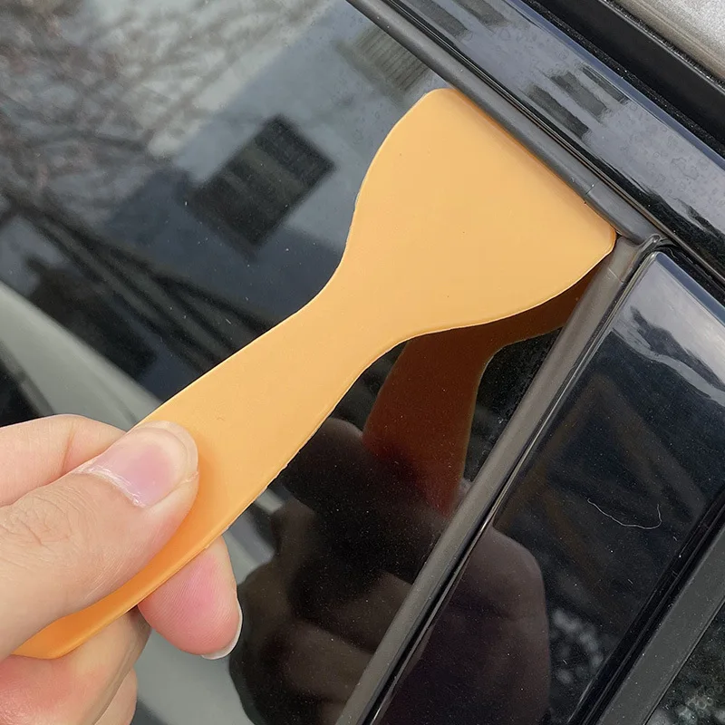 Film Scraper Car Wrapping Vinyl Tool Kit Window Film Tint Tool Car Wrap Sticks Edge Trimming Squeegee Tinting Felt Edge Squeegee