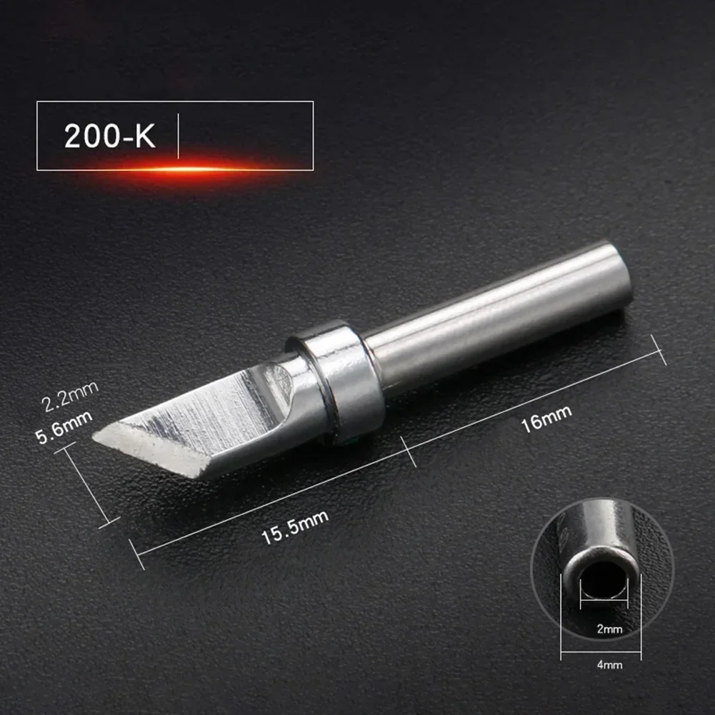 BY200 High-Frequency Electric Soldering Iron Tip Sting For 203/204 Hakkko Atten Soldering Station Welding Tools Iron Tip