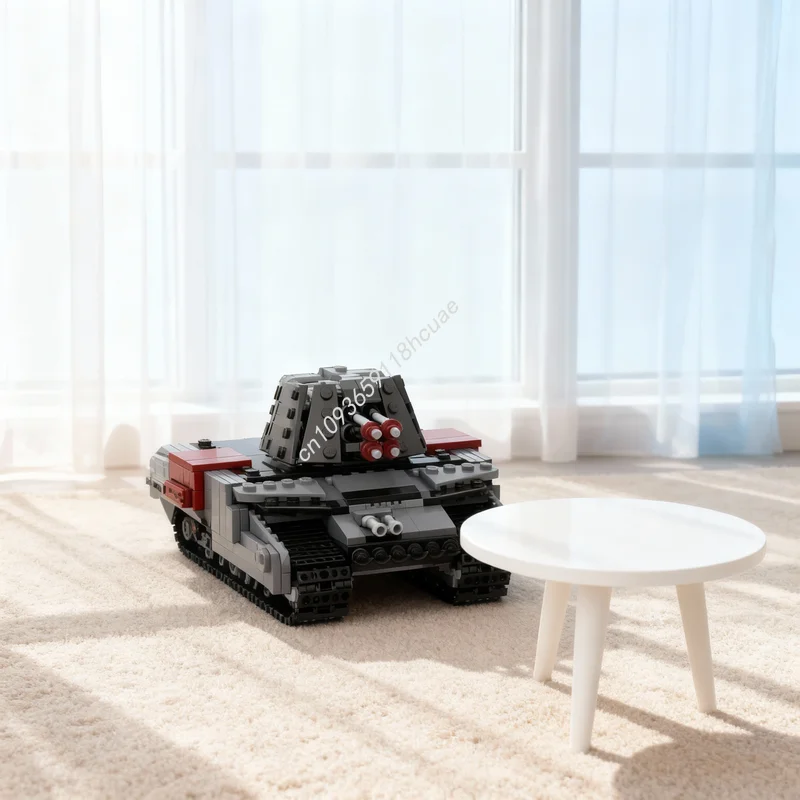 

578pcs MOC Automaton Shredder Tank Model Building Blocks Toy Architecture Assemble Creative DIY Idea Christmas Gifts Education