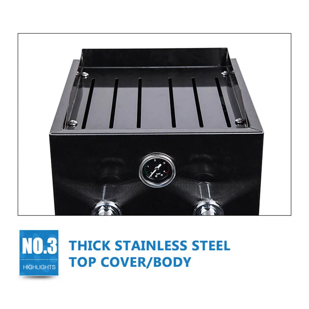 8л паровая машина для кипячения воды, молочная пена, молочный коктейль, пена, двойной дисплей, нержавеющая сталь, полностью автоматический магазин чая с молоком, коммерческий