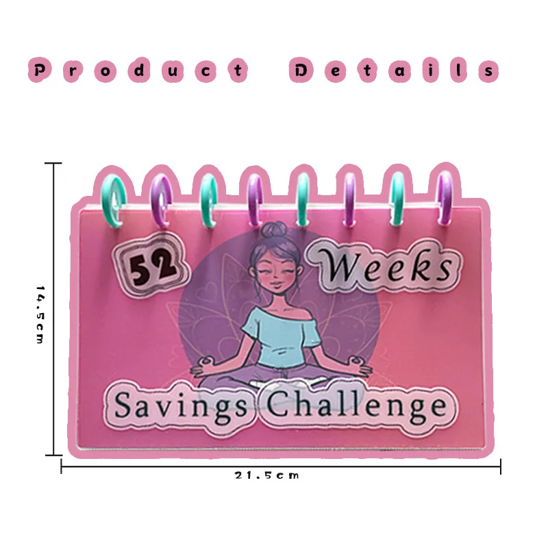 52 Week Savings Challenge Creative Gifts For Family, Friends, Colleagues And Friends