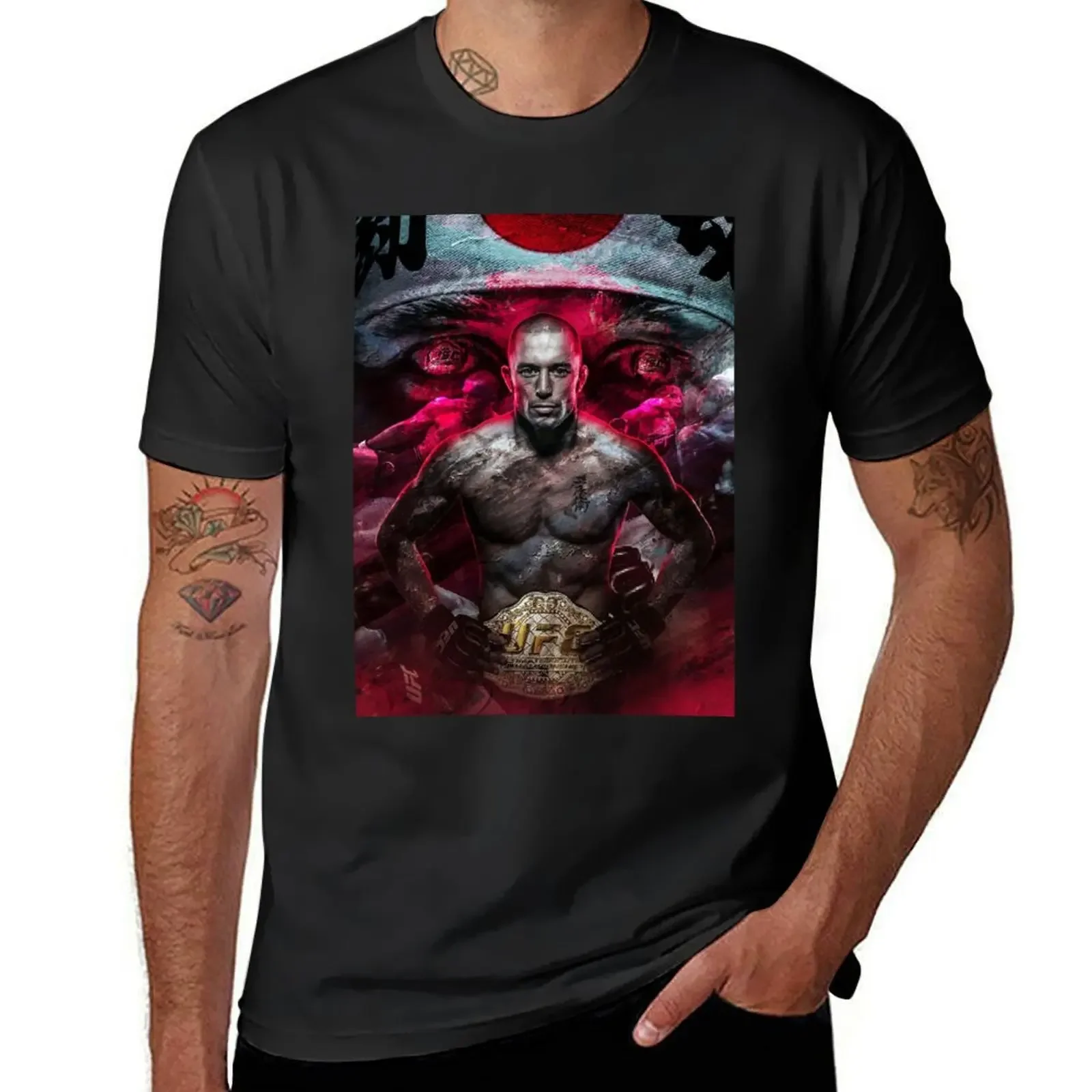 

Legendary Georges St Pierre T-Shirt boys whites animal prinfor boys blue archive mens tall t shirts