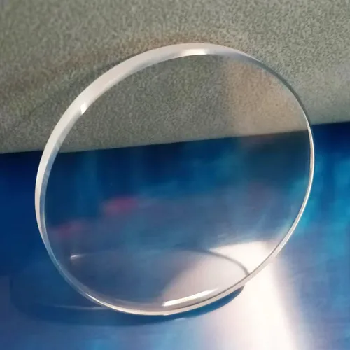 Imagen 2 del producto Cristal de zafiro plano grueso 1,0/1,2/1,5/2,0/2,5/3,0mm, diámetro 24 - 41mm piezas de reloj de cristal Mineral transparente