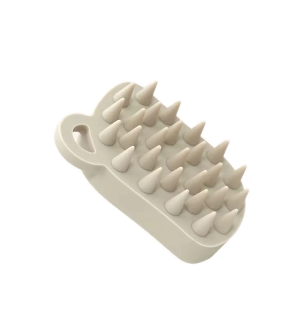 Silicone Shampoo Scalp Hair Massager Head Body Scalp Massage Brush Scalp Massage Brush Comb Magic Handle Brush Spa Massage Brush