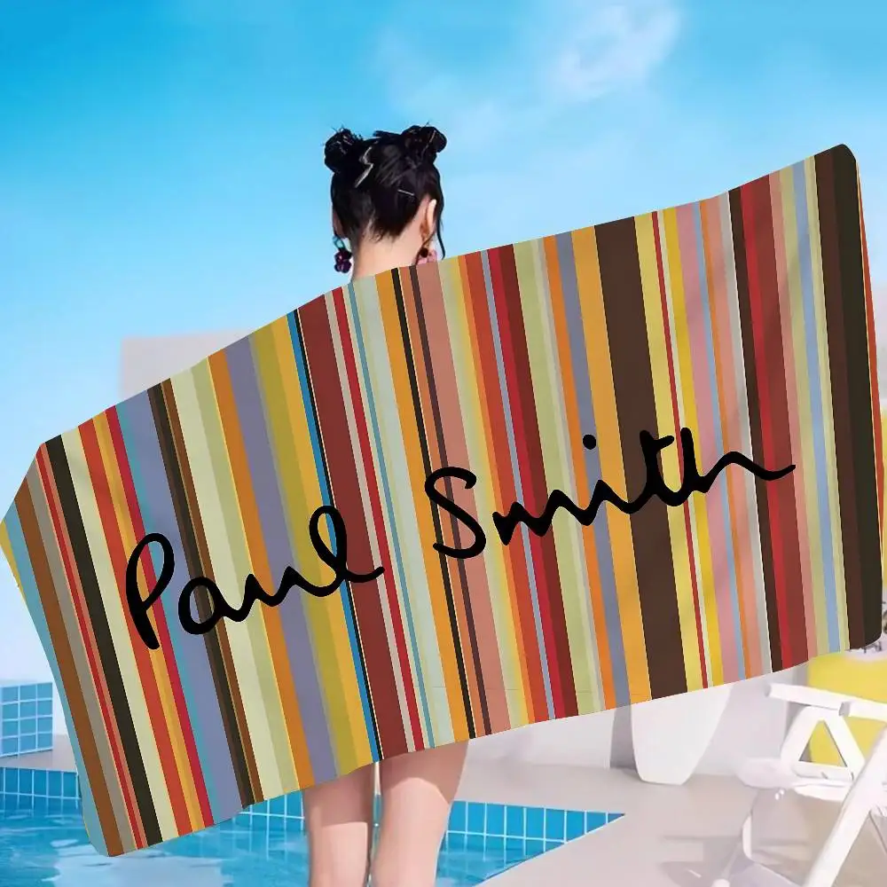 S_Smiths ファッション P_Paul マイクロファイバー ビーチタオル 吸水性 速乾性 ソフト ヨガ 水泳 リゾート 登山タオル