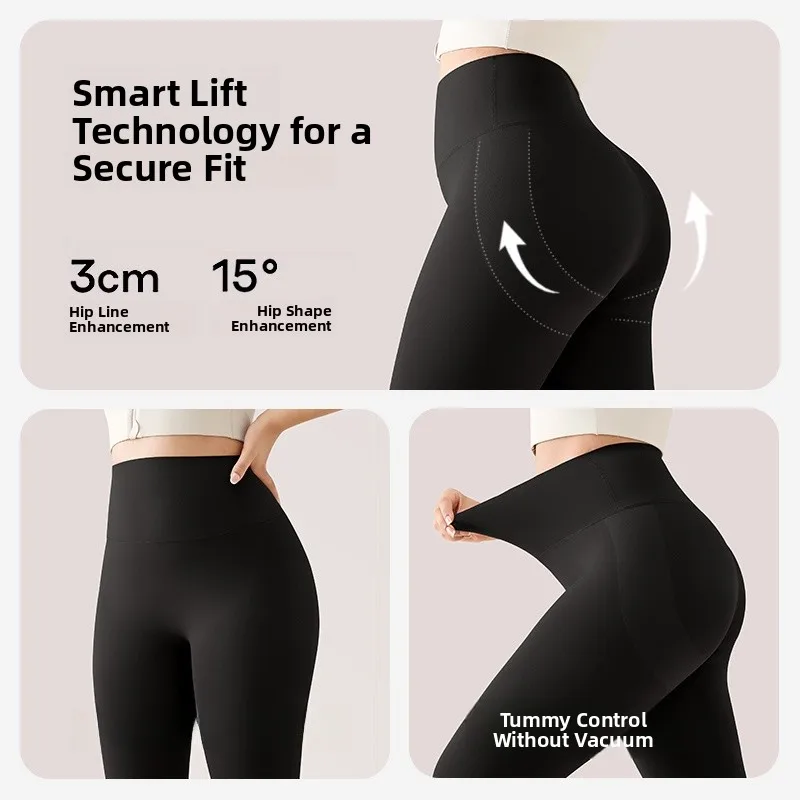 ハイウエストヨガパンツ レディース プラスサイズ 春秋 薄手 アークスキン柄 ボトムスパンツ 外出着にも滑り落ちにくい