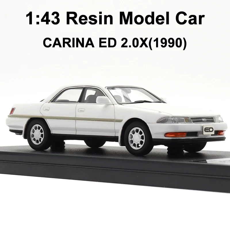 

Масштабная модель автомобиля 1:43, CARINA ED 2,0X (1990), литая под давлением смола, модель автомобиля, коллекционные игрушки для мальчиков и взрослых, украшения, подарки