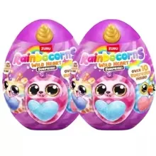 Zuru Rainbocorns Wild Heart Surprise Egg Pluche Pop met 10+ Verrassingsaccessoires, verzamelbaar hobbydecoratie cadeau