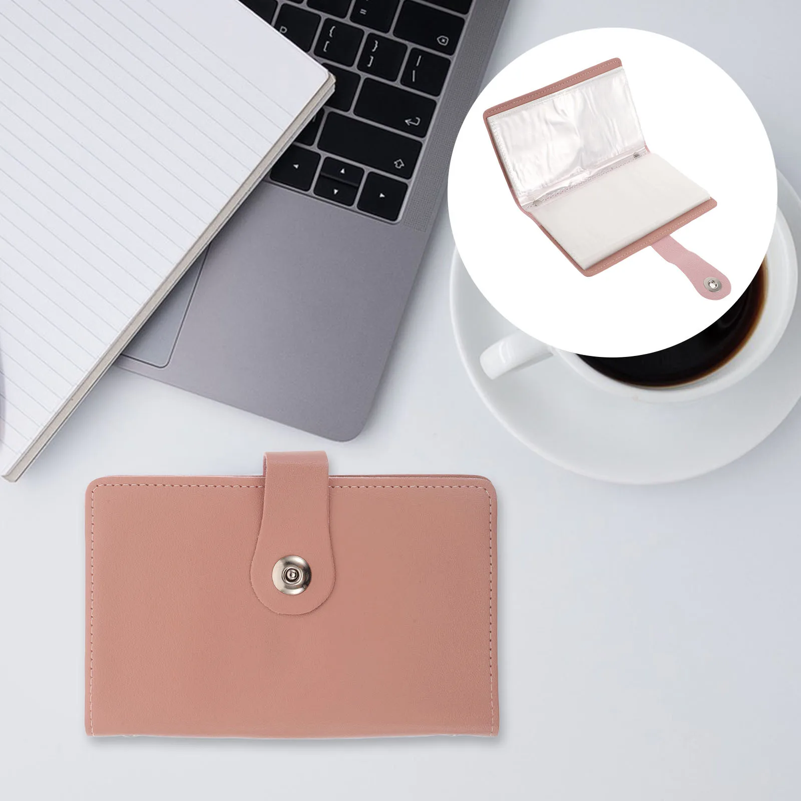 Money Organizer Binder Compact Currency Storage Wallet for Bill Sorting Cash Budgeting Envelope Challenge System Cash Deposit