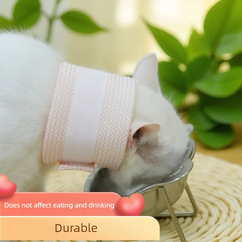 Collar postoperatorio transpirable para perros y gatos – Anti-lamido - imagen 3