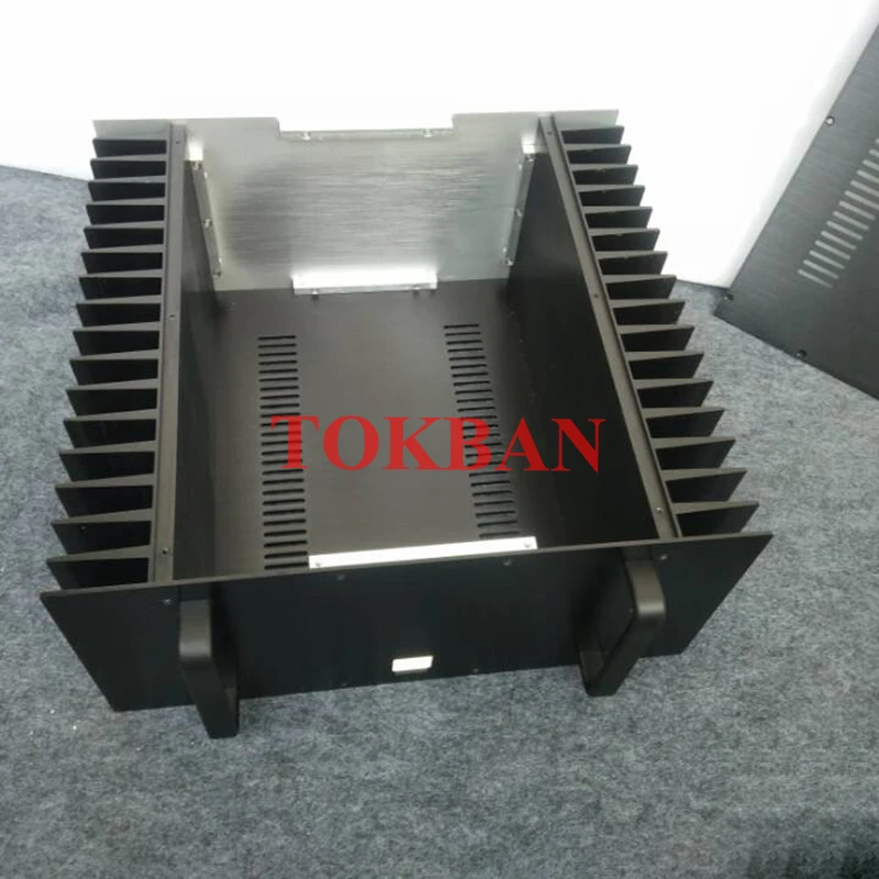 Tokban Audio 4320A 430*200*418mm Aluminium Class A Power Amplifier Chassis Enclosure DIy Amp Case Shell