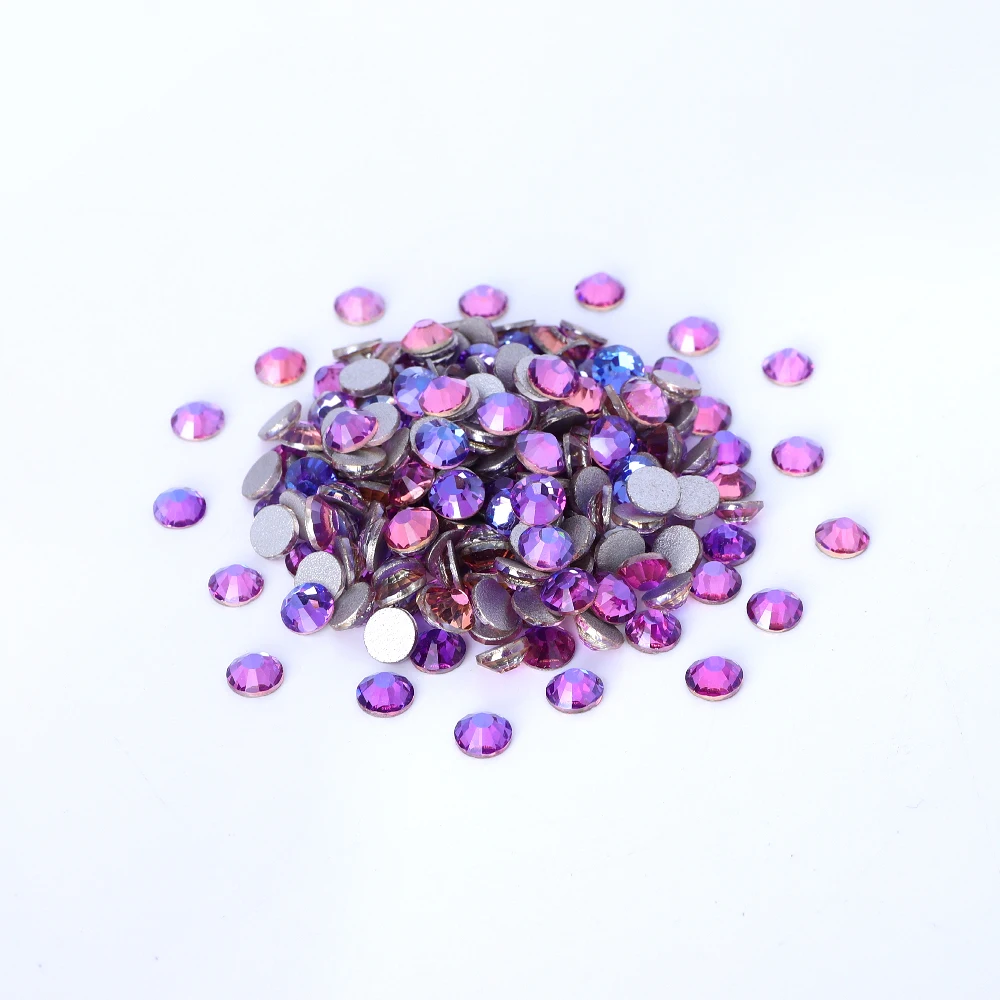 

SS3-SS30 Flatback Non Hotfix Rhinestones Dream Lavender Glitter Crystals Strass Nail Gems Glue on Diamond Art DIY Accessories