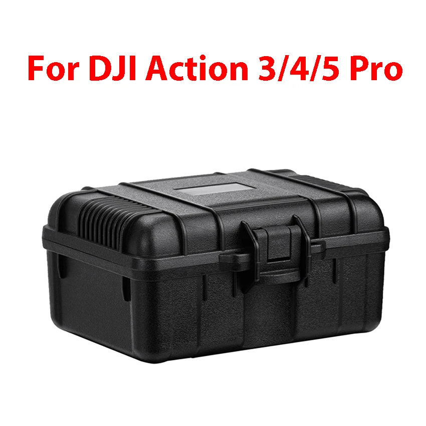 

For DJI Action 3/4/5 Pro Street Kit EVA Hard Safety Case Street Photography Storage Case Carry Case Action Camera Accessories