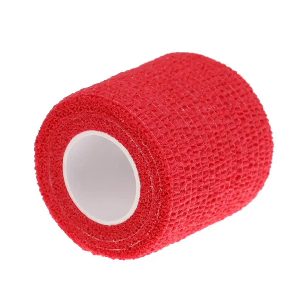 4,5 m elastisches selbstklebendes Erste-Hilfe-Verband, Rosa/Lila/Rot