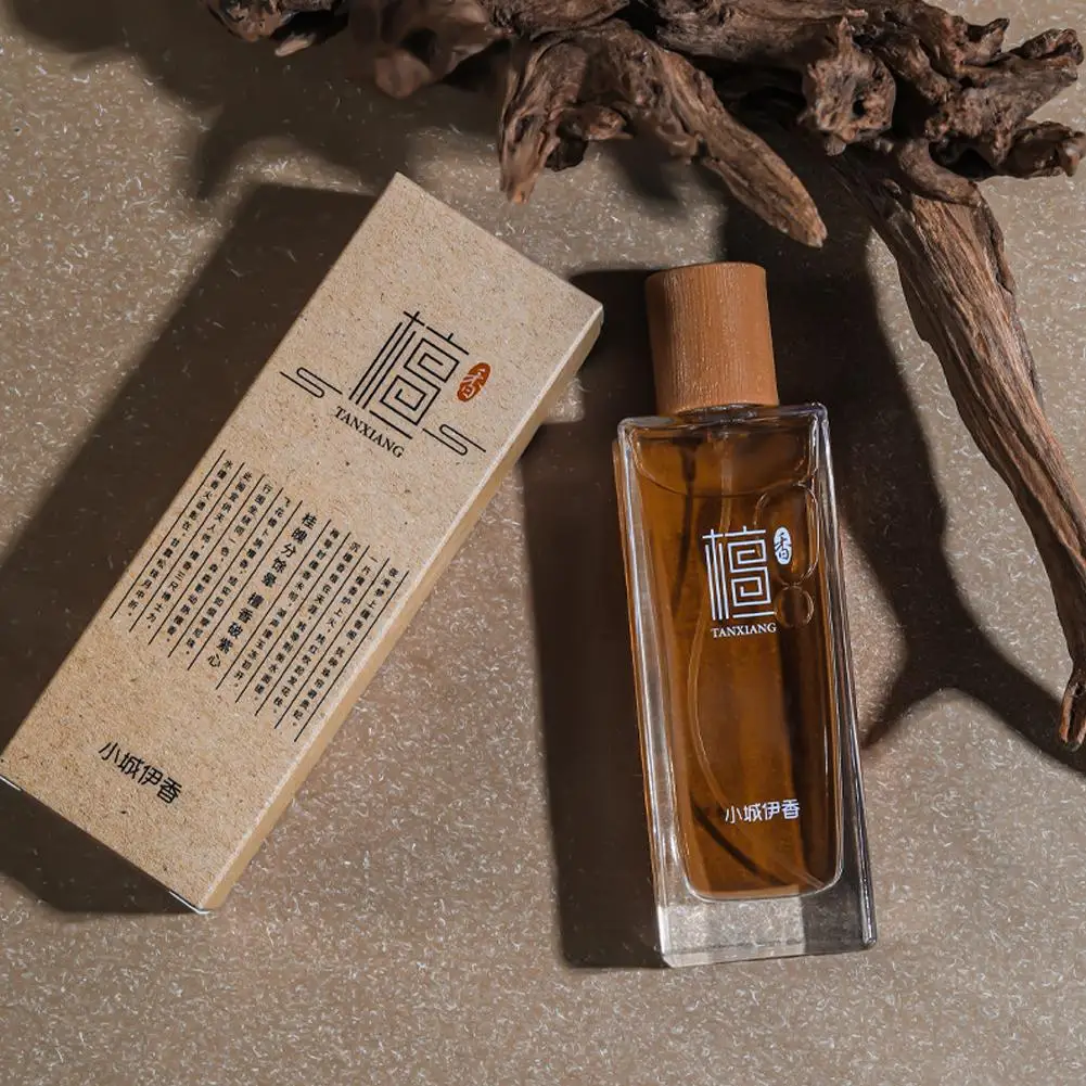 50ml Original Perfume Sandalwood Cologne Scent Spray Lasting Eau De Toilette Quiet Temple Incense Perfume