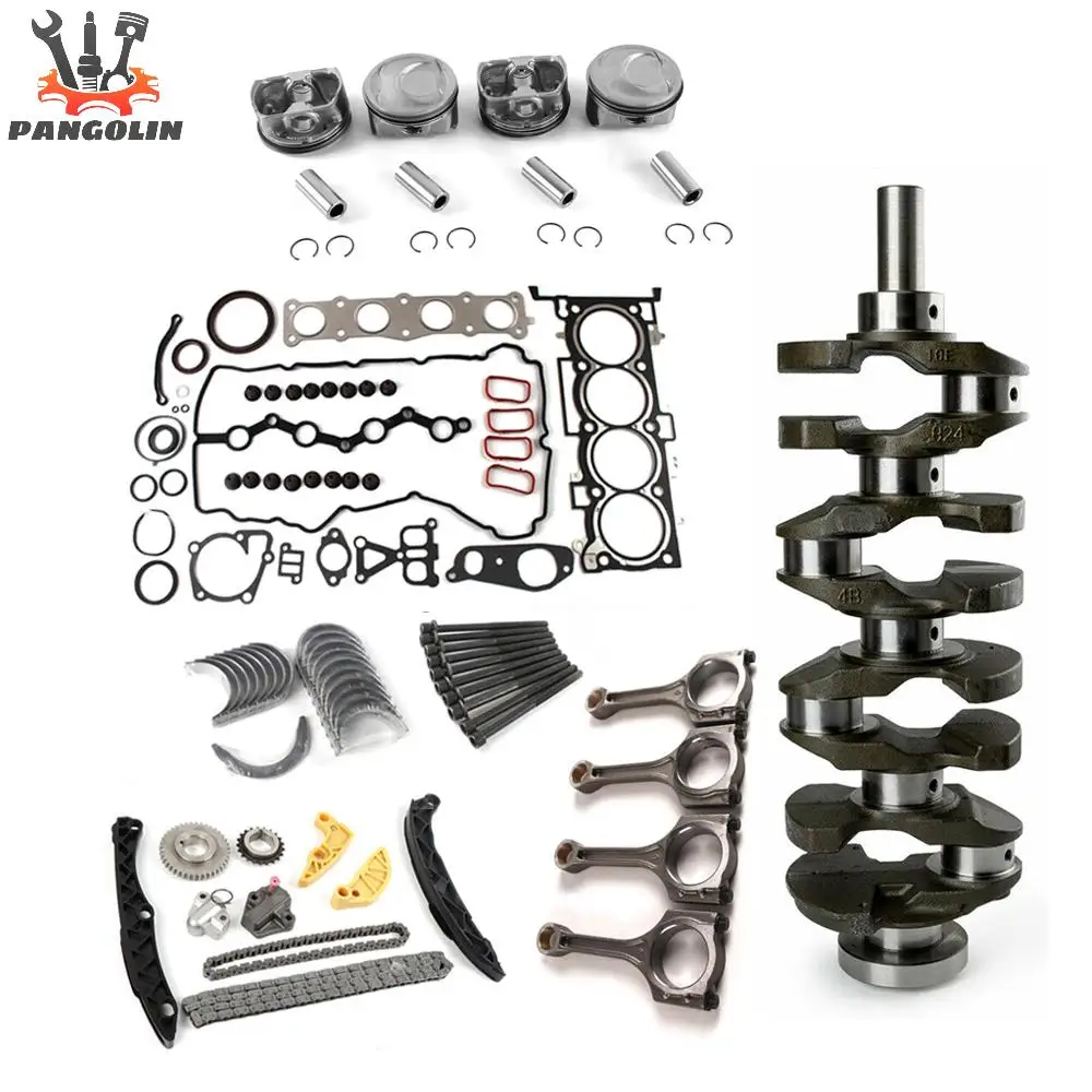 

Новый комплект для ремонта двигателя G4KJ 23111-2G200 23040-2G500 23510-2G540 для Hyundai Sonata Kia Forte Optima Sorento GDI 2.4L