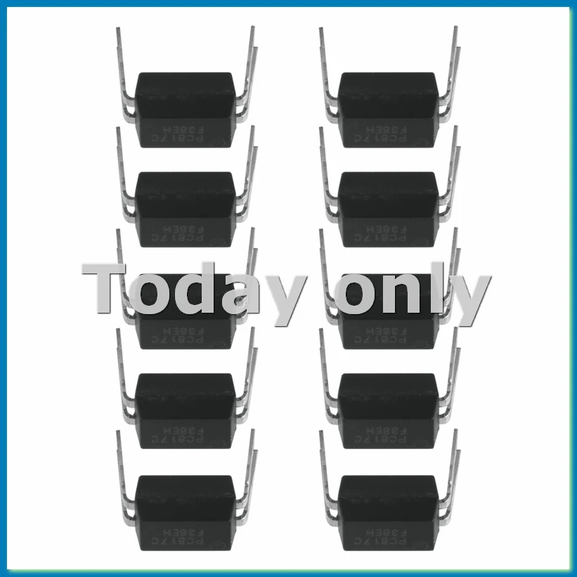 

10Pcs PCB Board Through Hole PC817C PC817 EL817 817C Optocoupler DIP-4-A09I