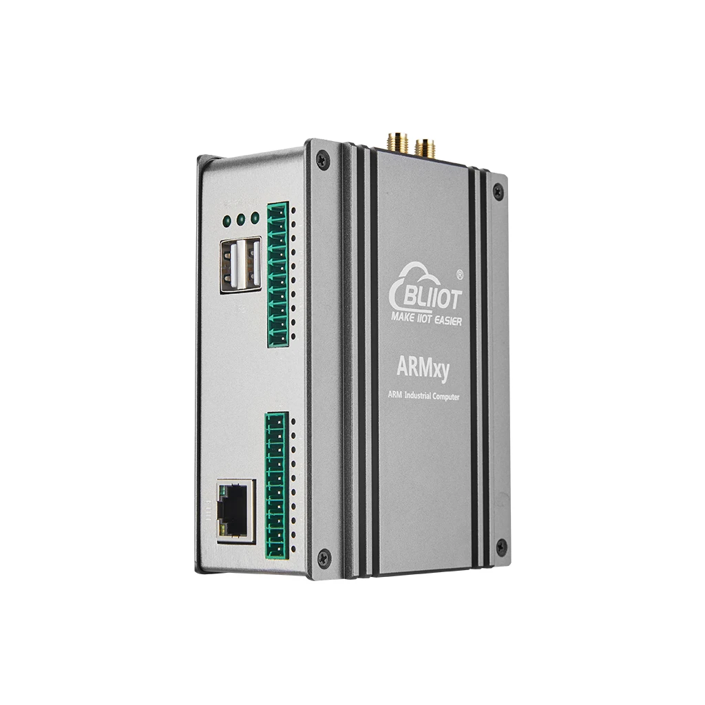 

BLIIOT ARMxy Embedded Computer with Ubuntu Linux T113-i 2xA7 RS485 1.2GHz Mini ARM PC Industrial Gateway for Smart Manufacturing
