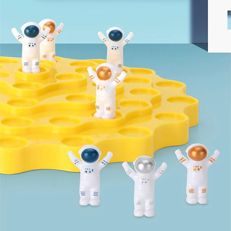 

Балансирующие астронавты, набор игрушек-головоломок в штучной упаковке, космический баланс, штабелирование, интерактивная настольная битва для отдыха, детская настольная игра