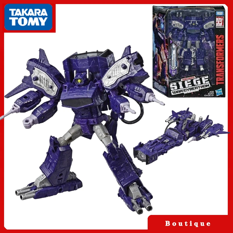 

In Stock Takara Tomy Transformers War for Cybertron:Siege WFC-S14 Shockwave Action Figures Collectible Gifts Classic Hobbies