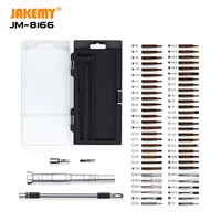 JAKEMY JM-8166 61 in 1 Magnetic Screwdriver Bits Torx Hex Multi-function Professional Computer Laptop Repair Tool Kit
